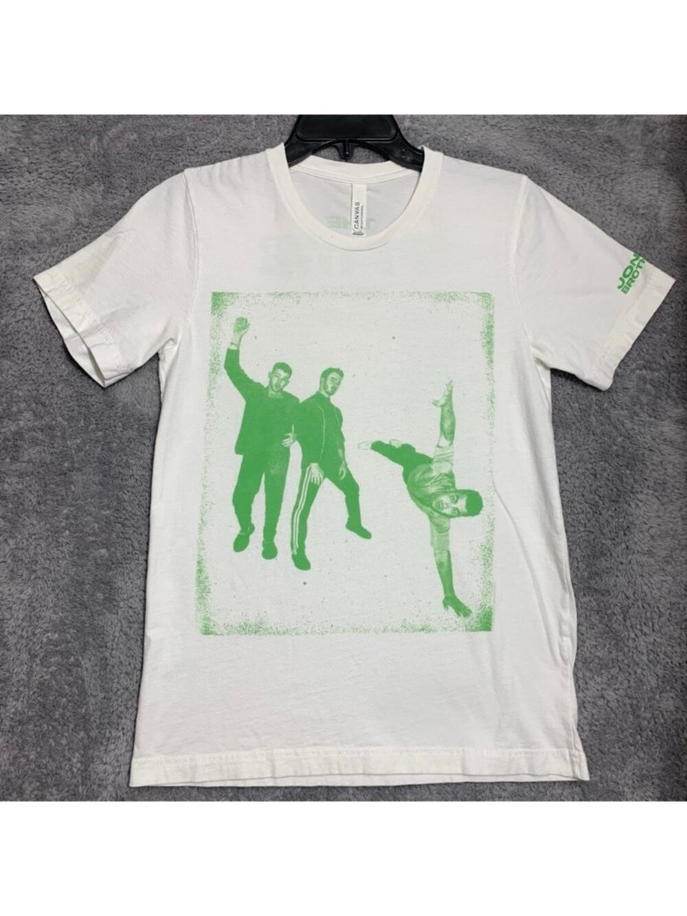 Jonas‎ Brothers T-Shirt Unisex Small White Remember This Tour 2021 Graphic Tee